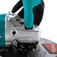 Makita GA9080 9" Angle Grinder, with Rotatable Handle, and Lock‑On Switch