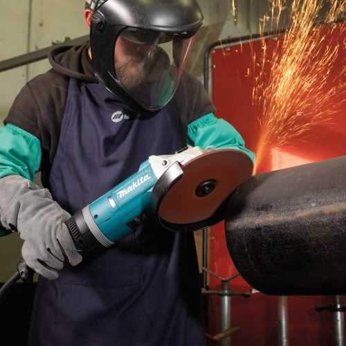 Makita GA9080 9" Angle Grinder, with Rotatable Handle, and Lock‑On Switch