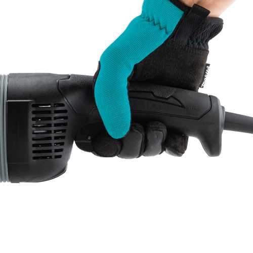 Makita GA9080 9" Angle Grinder, with Rotatable Handle, and Lock‑On Switch