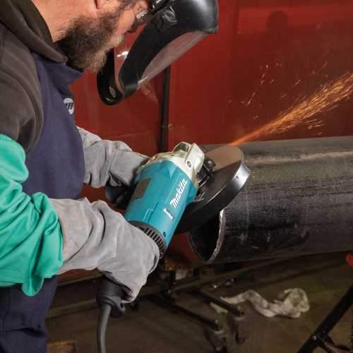 Makita GA9081 9" Angle Grinder, with Lock‑On Switch