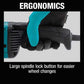 Makita GA9081 9" Angle Grinder, with Lock‑On Switch
