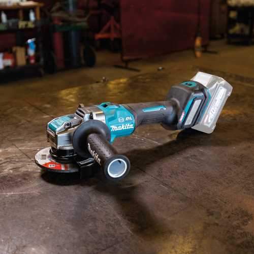 Makita GAG11Z 40V max XGT® Brushless Cordless 4‑1/2" / 5" X‑LOCK Angle Grinder, with Electric Brake, AWS® Capable, Tool Only