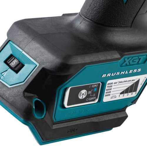 Makita GAG11Z 40V max XGT® Brushless Cordless 4‑1/2" / 5" X‑LOCK Angle Grinder, with Electric Brake, AWS® Capable, Tool Only