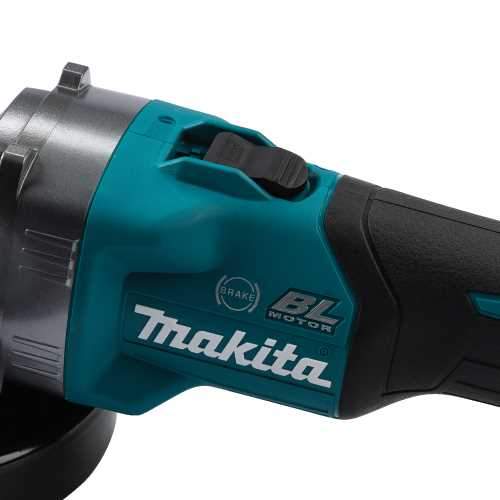 Makita GAG11Z 40V max XGT® Brushless Cordless 4‑1/2" / 5" X‑LOCK Angle Grinder, with Electric Brake, AWS® Capable, Tool Only