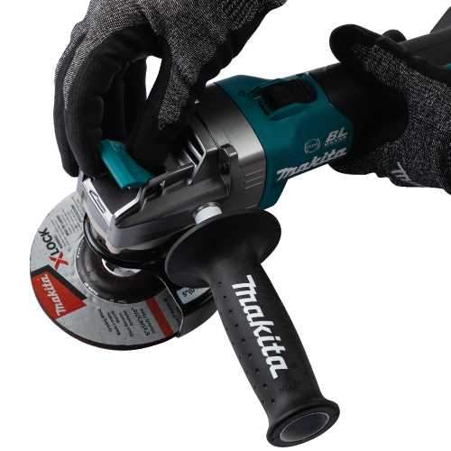 Makita GAG11Z 40V max XGT® Brushless Cordless 4‑1/2" / 5" X‑LOCK Angle Grinder, with Electric Brake, AWS® Capable, Tool Only
