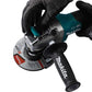 Makita GAG13M1 40V max XGT® Brushless Cordless 4‑1/2" / 5" X‑LOCK Paddle Switch Angle Grinder Kit, with Electric Brake (4.0Ah)