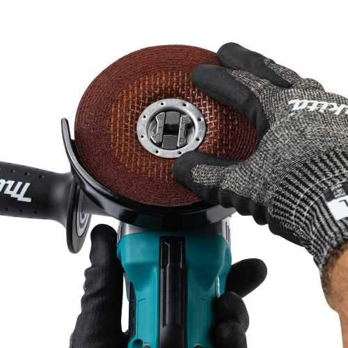 Makita GAG13M1 40V max XGT® Brushless Cordless 4‑1/2" / 5" X‑LOCK Paddle Switch Angle Grinder Kit, with Electric Brake (4.0Ah)