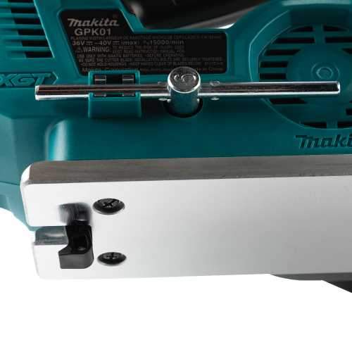 Makita GPK01M1 40V max XGT® Brushless Cordless 3‑1/4" Planer Kit, AWS® Capable (4.0Ah)