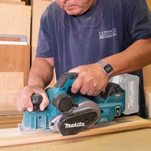 Makita GPK01Z 40V max XGT® Brushless Cordless 3‑1/4" Planer, AWS® Capable, Tool Only