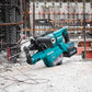 Makita GRH07M1W 40V max XGT® Brushless 1‑1/8" SDS‑PLUS AVT® Rotary Hammer (D‑Handle) Kit w/ Dust Extractor, AFT®, AWS® Capable (4.0Ah)