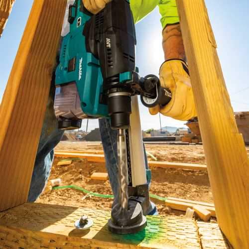Makita GRH08ZW 40V max XGT® Brushless Cordless 1‑3/16" SDS‑PLUS AVT® Rotary Hammer w/ Dust Extractor, AFT®, AWS® Capable, Tool Only