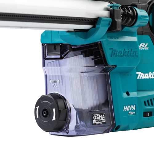 Makita GRH08ZW 40V max XGT® Brushless Cordless 1‑3/16" SDS‑PLUS AVT® Rotary Hammer w/ Dust Extractor, AFT®, AWS® Capable, Tool Only
