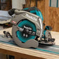 Makita GSH03Z 40V max XGT® Brushless Cordless 9‑1/4" Circular Saw with Guide Rail Compatible Base, AWS® Capable, Tool Only
