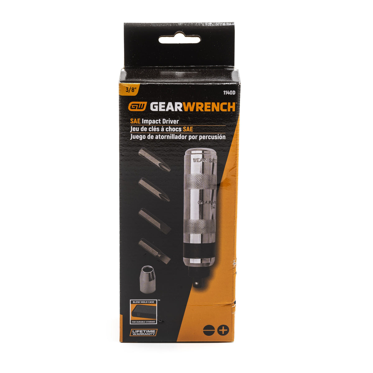 Gearwrench 1140D 6 Piece 3/8" Drive Impact Driver Set