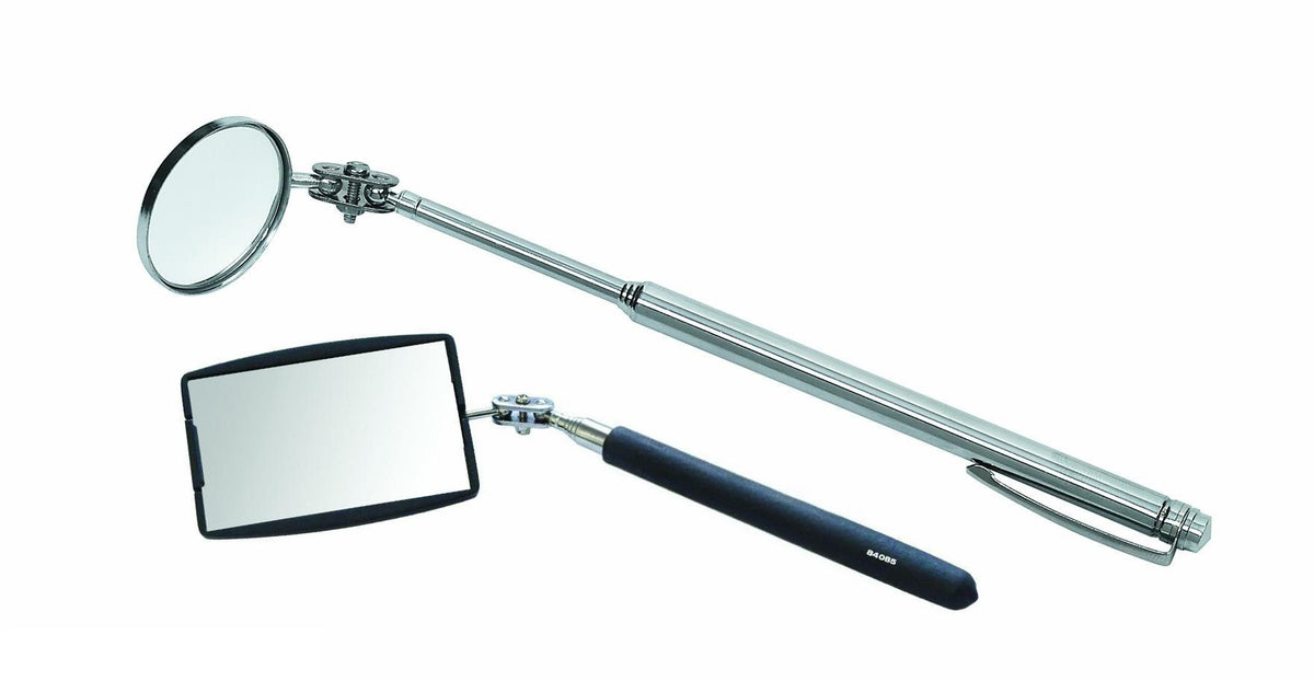 Gearwrench 2840D 1-1/4" Round Telescopic Magnifying Mirror with Pocket Clip