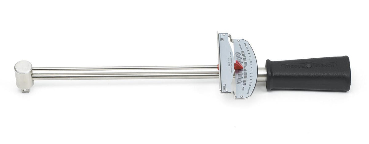 Gearwrench 2957N 1/2" Drive Beam Torque Wrench 0-150 ft/lbs.
