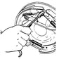 Gearwrench 298D 12" Brake Spring Pliers