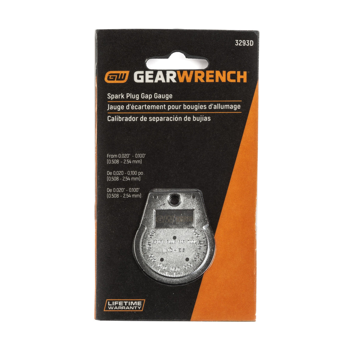 Gearwrench 3293D SAE/Metric Spark Plug Gap Gauge
