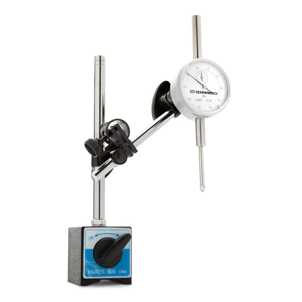 Gearwrench 3761 Dial Indicator Set with On/Off Stand