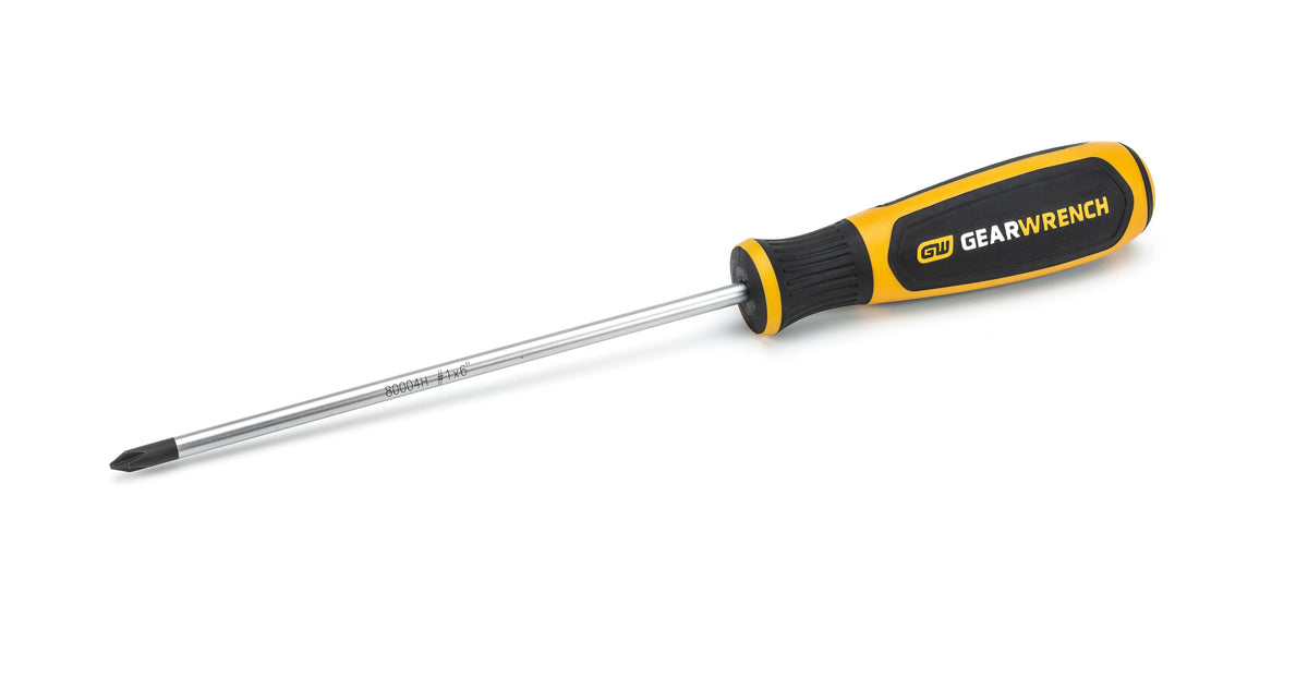 Gearwrench 80004H #1 x 6" Phillips® Dual Material Screwdriver