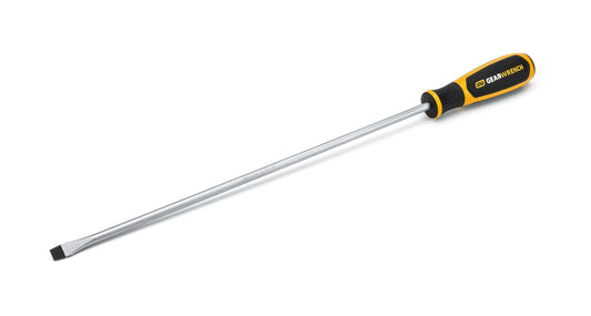 Gearwrench 80021 3/8" x 16" Slotted Dual Material Screwdriver