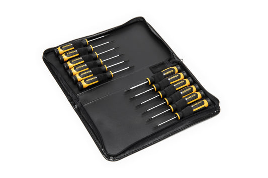 Gearwrench 80057H 12 Piece Phillips®/Slotted/Torx® Mini Dual Material Screwdriver Set