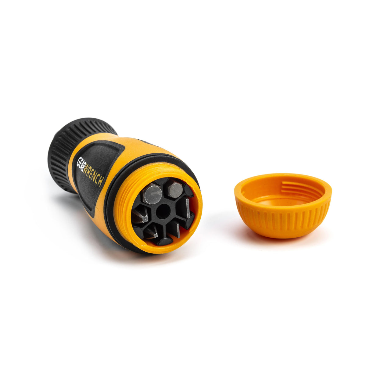 Gearwrench 80061R 6-in-1 Stubby Ratcheting Multi-Bit Driver