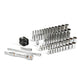 Gearwrench 80300P 51 Piece 1/4" Drive 6 Point 120XP™ Standard and Deep SAE/Metric Mechanics Tool Set
