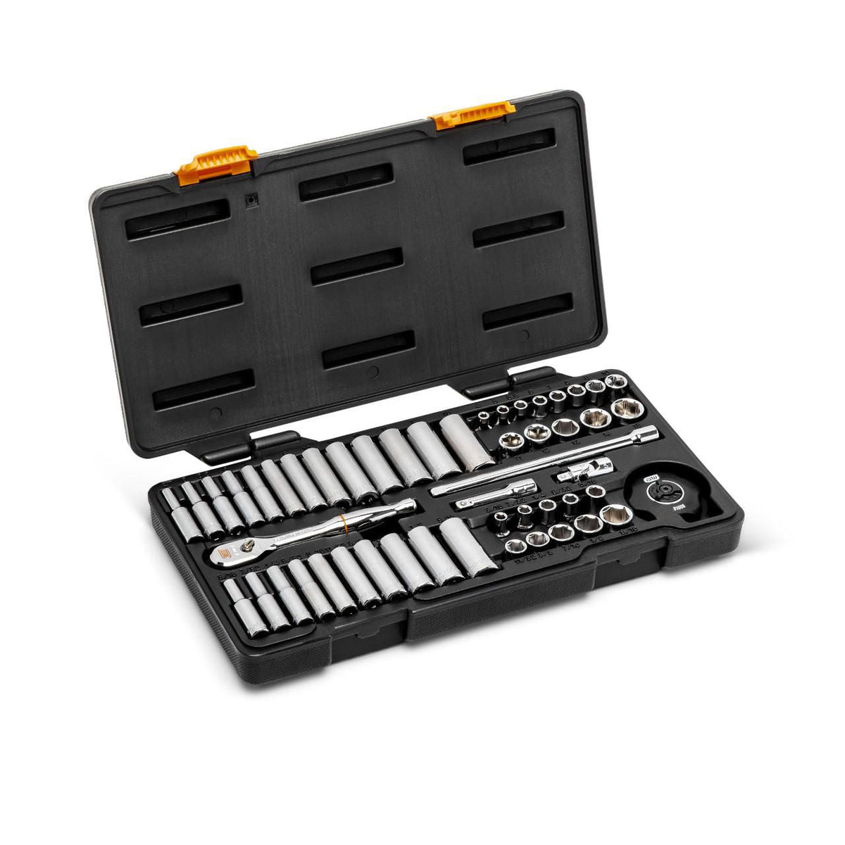Gearwrench 80300P 51 Piece 1/4" Drive 6 Point 120XP™ Standard and Deep SAE/Metric Mechanics Tool Set