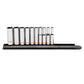 Gearwrench 80305H 10 Piece 1/4" Drive 6 Point SAE Hi-Viz Deep Socket Set