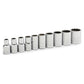 Gearwrench 80307D 10 Piece 1/4" Drive 12 Point Standard SAE Socket Set