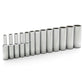 Gearwrench 80308 13 Piece 1/4" Drive 12 Point Deep Metric Socket Set