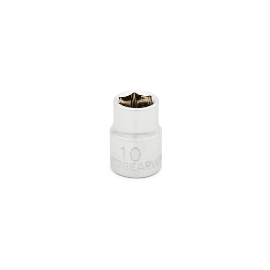Gearwrench 80378 3/8" Drive 6 Point Standard Metric Socket 10mm