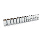 Gearwrench 80554S 14 Piece 3/8" Drive 6 Point Mid Length Metric Socket Set
