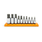 Gearwrench 80578 10 Piece 3/8" & 1/2" Drive Hex Bit Metric Socket Set