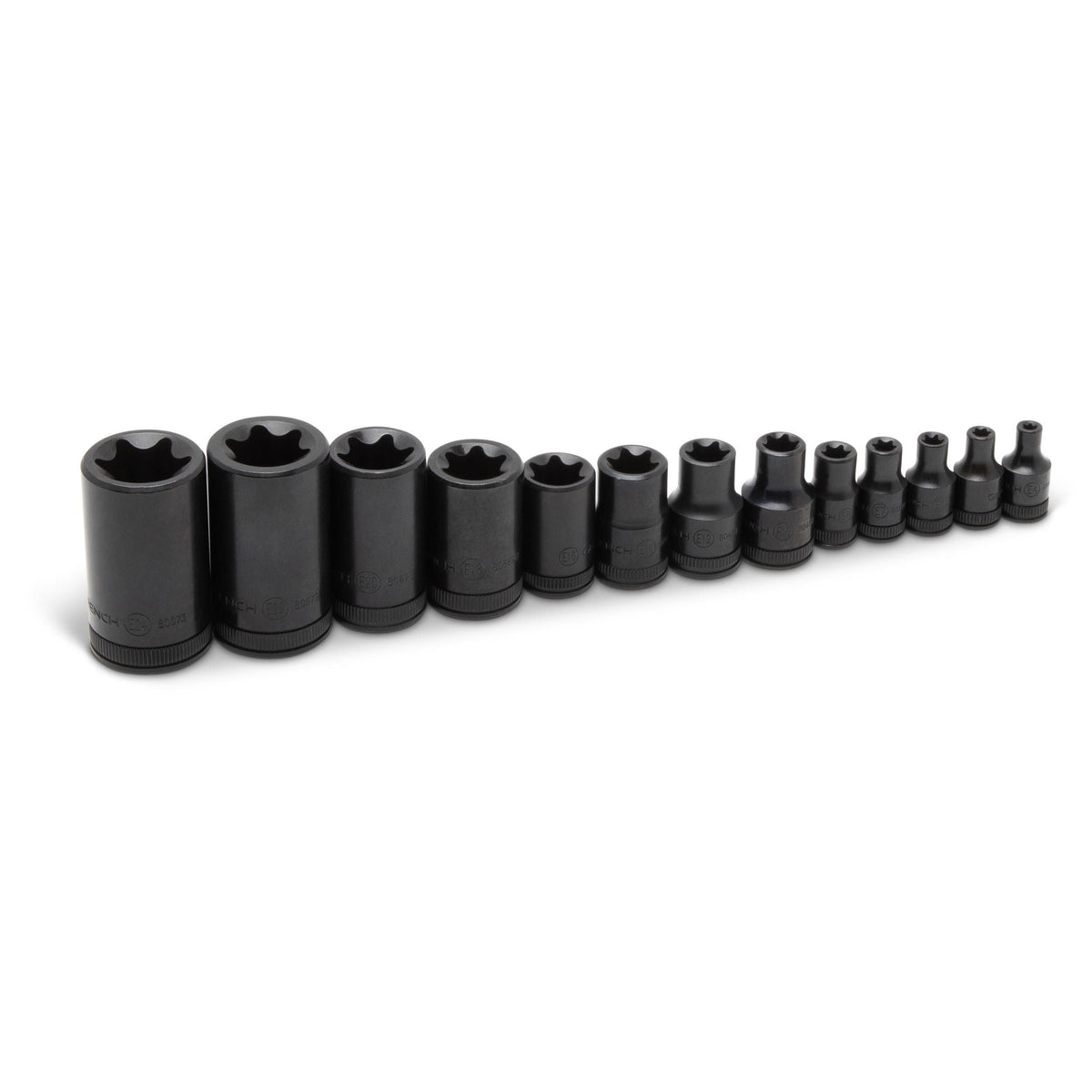Gearwrench 80583 13 Piece 1/4", 3/8" & 1/2" Drive External Torx® Socket Set