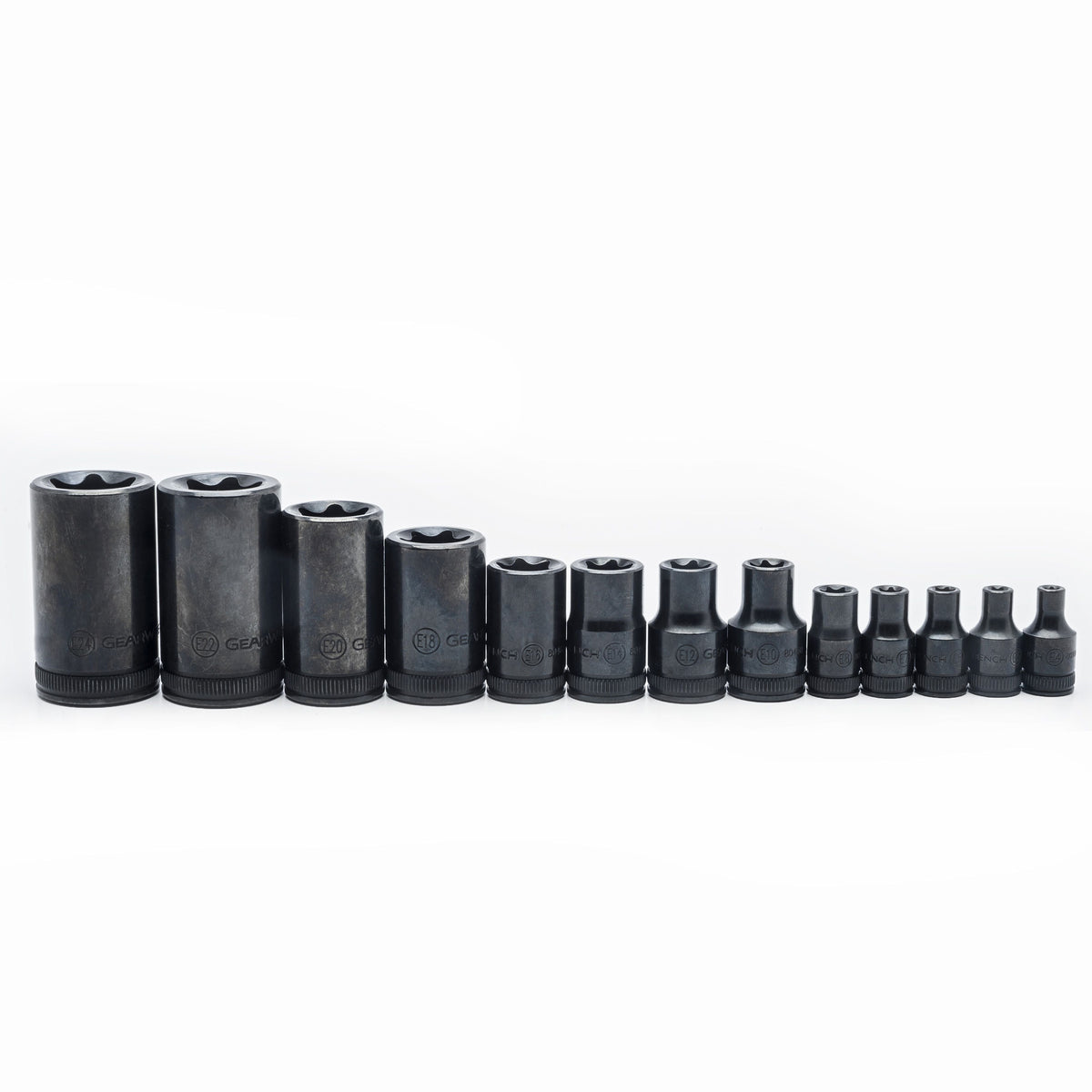 Gearwrench 80583 13 Piece 1/4", 3/8" & 1/2" Drive External Torx® Socket Set