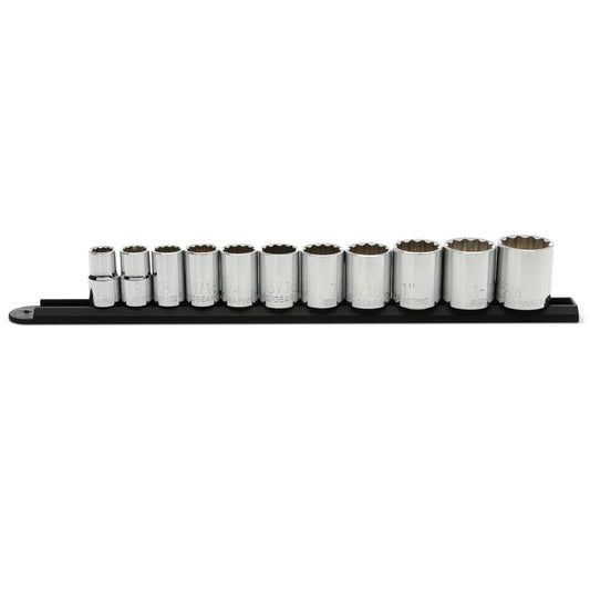 Gearwrench 80711 11 Piece 1/2" Drive 12 Point Standard SAE Socket Set