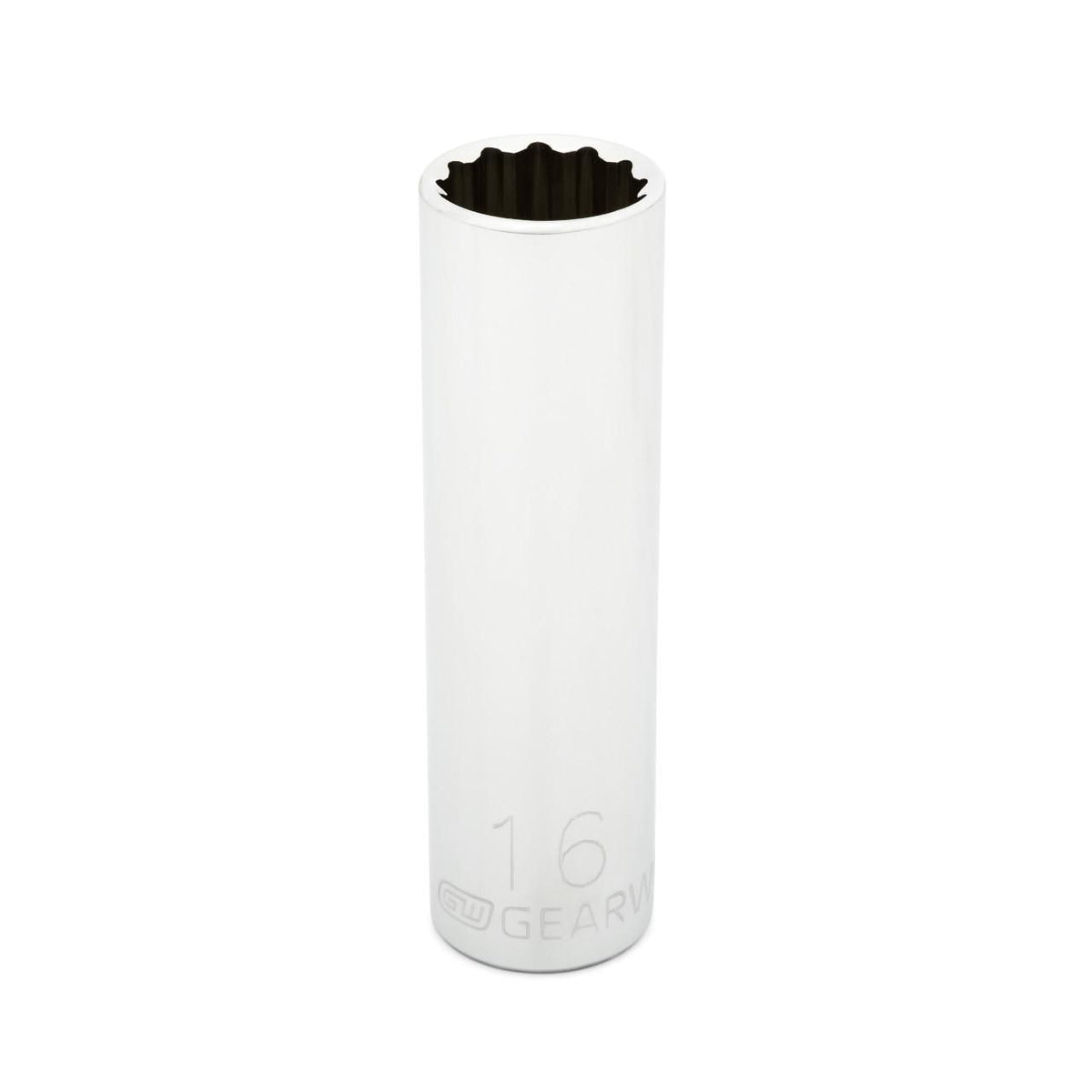 Gearwrench 80787 1/2" Drive 12 Point Deep Metric Socket 16mm