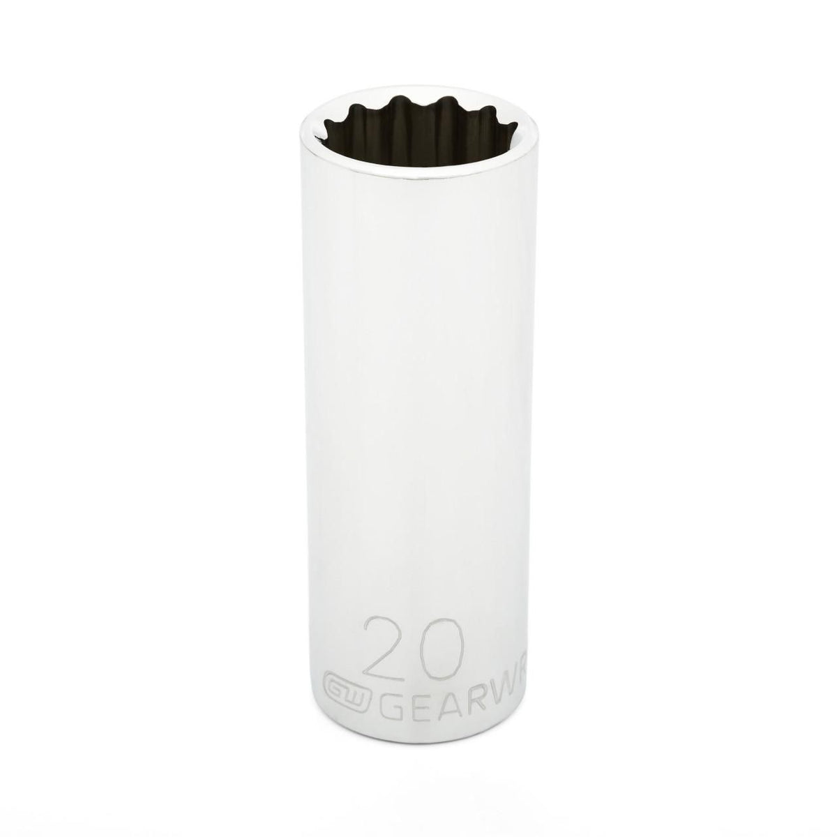 Gearwrench 80822 1/2" Drive 12 Point Deep Metric Socket 24mm