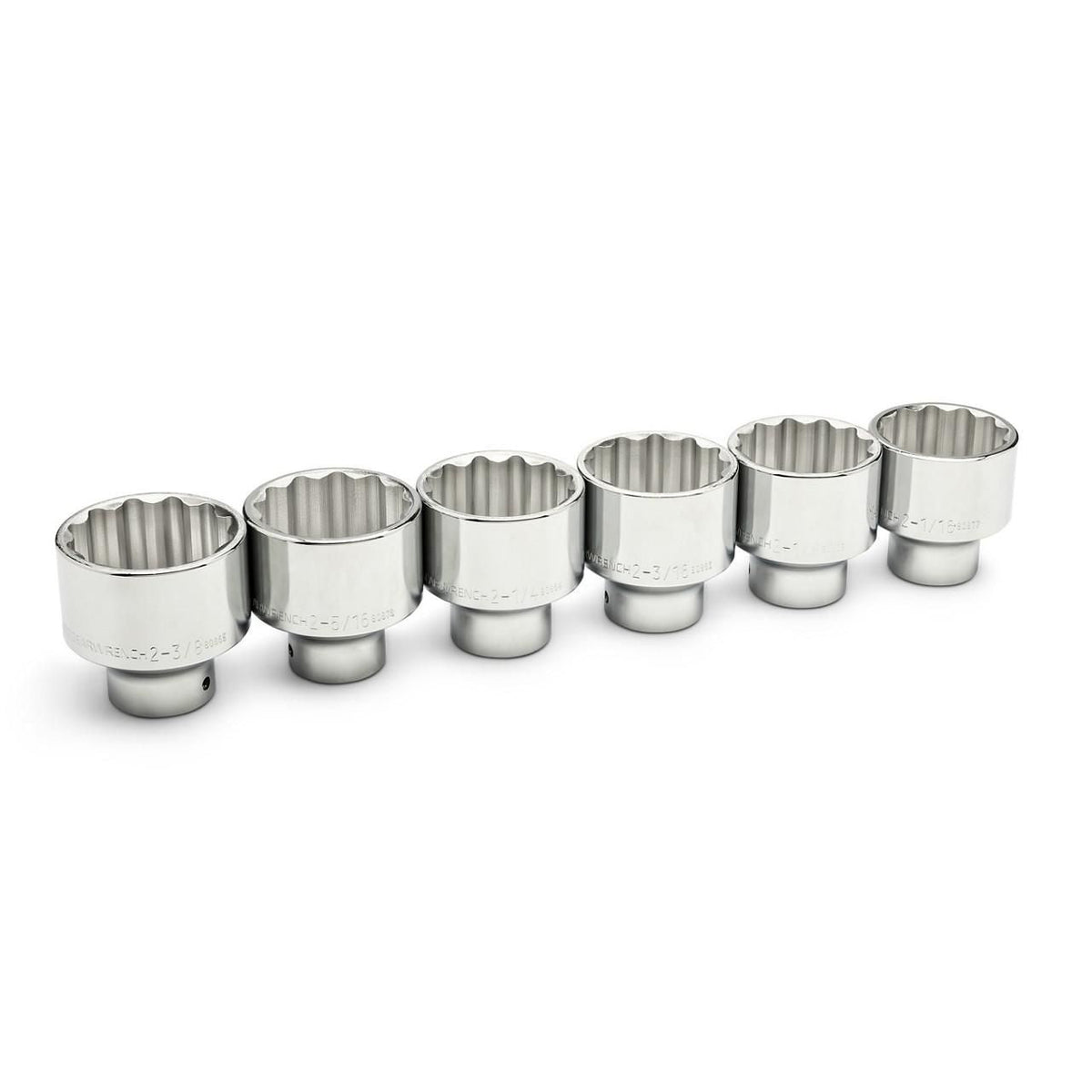 Gearwrench 80844 6 Piece 3/4" Drive 12 Point SAE Standard Length Socket Set