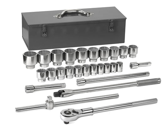 Gearwrench 80880 27 Piece 3/4" Drive 12 Point Standard SAE Mechanics Tool Set