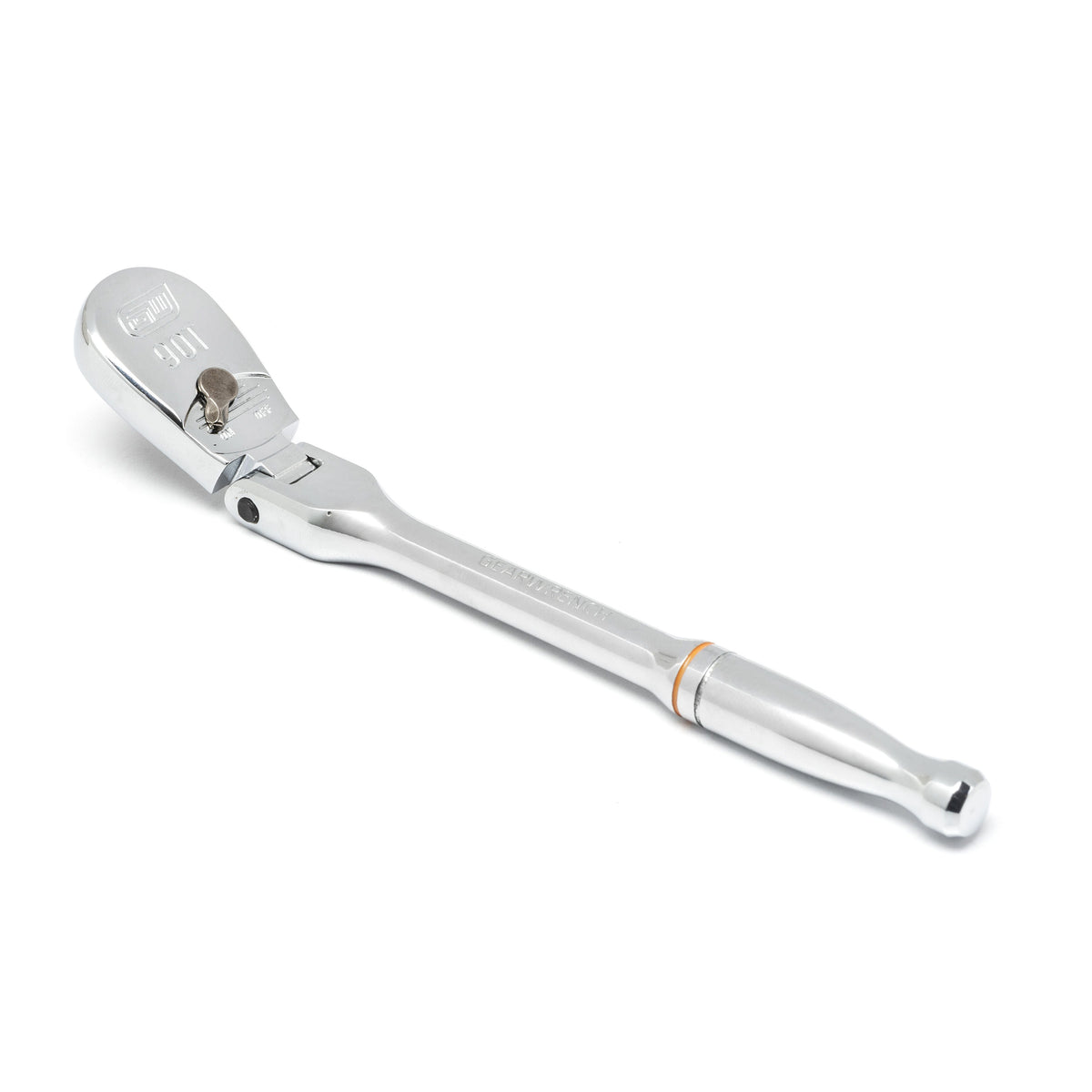 Gearwrench 81012T 1/4" Drive 90-Tooth Flex Head Teardrop Ratchet 7"