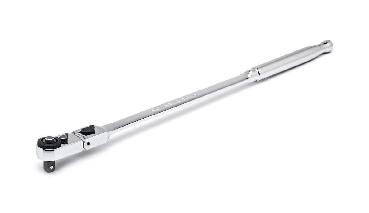 Gearwrench 81030 1/4" Drive 72-Tooth Quick Release Locking Flex Slim Head Ratchet 12"