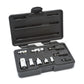 Gearwrench 81205 10 Piece 1/4", 3/8" & 1/2" Drive Universal Joint and Adapter Set