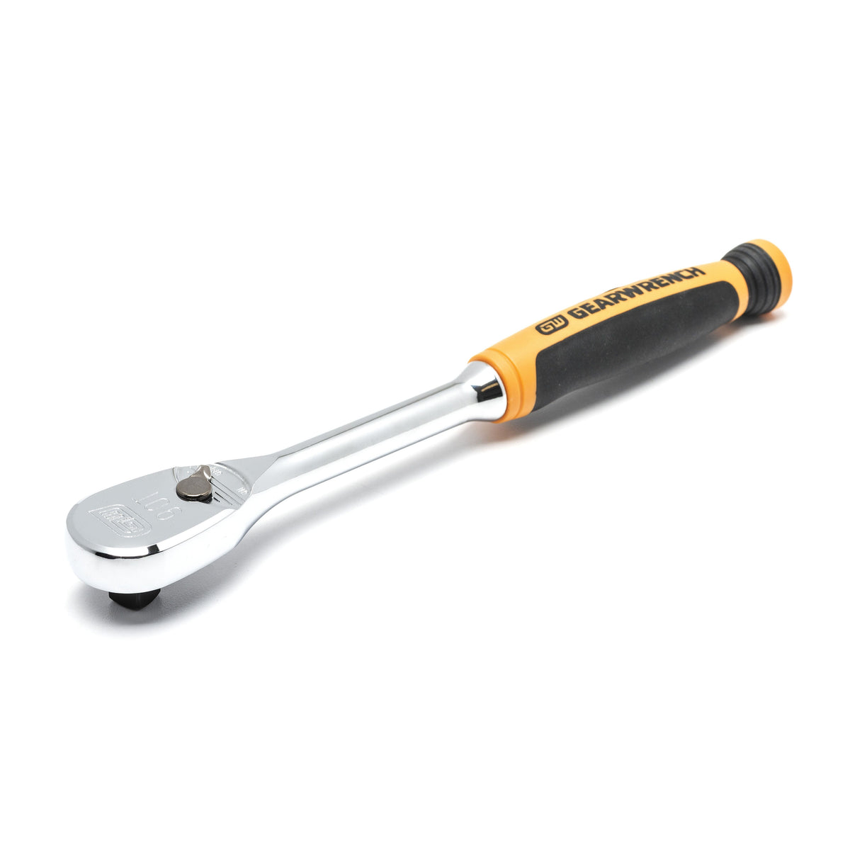 Gearwrench 81208T 3/8" Drive 90-Tooth Dual Material Teardrop Ratchet 9"