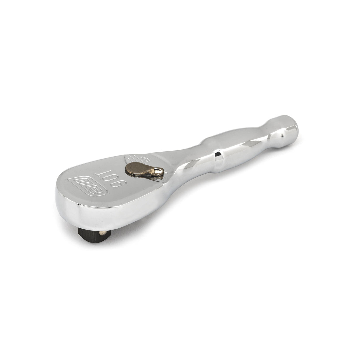 Gearwrench 81209T 3/8" Drive 90-Tooth Stubby Teardrop Ratchet 4-3/4"