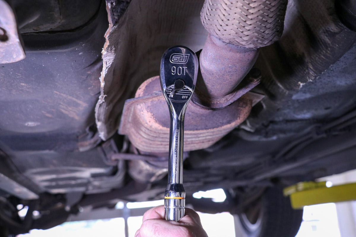 Gearwrench 81211T 3/8" Drive 90-Tooth Teardrop Ratchet 8"