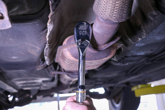 Gearwrench 81211T 3/8" Drive 90-Tooth Teardrop Ratchet 8"