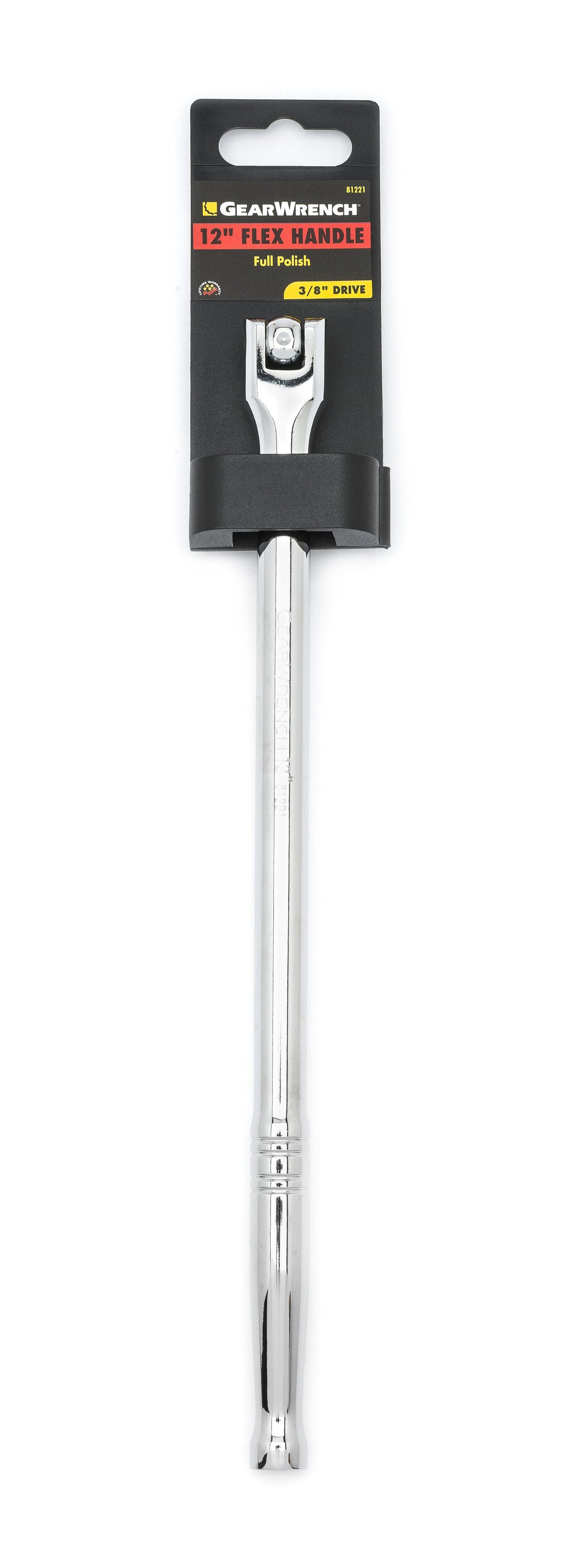 Gearwrench 81221 3/8" Drive Flex Handle/Breaker Bar 12"